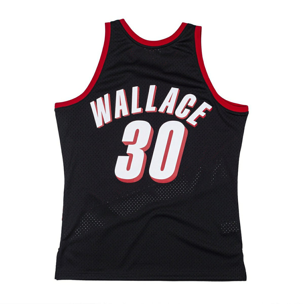 Rasheed Wallace #30 Portland Trail Blazers 1999-00 Swingman NBA Jersey Black - Taass for sale