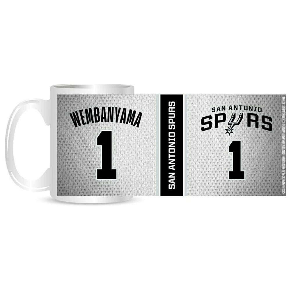 Victor Wembanyama #1 San Antonio Spurs NBA Mug (330 ml) - Taass outlet