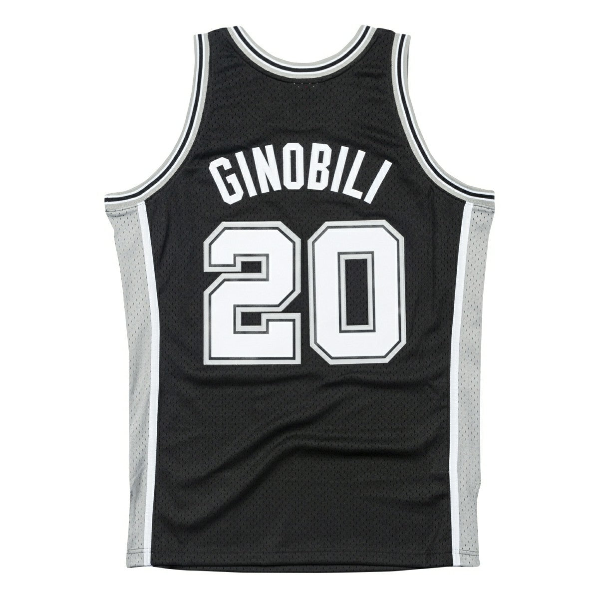 Emanuel Ginóbili #20 San Antonio Spurs 2002-03 Swingman NBA Jersey Black - Taass Online