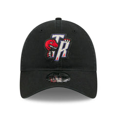 Toronto Raptors Hardwood Classics 9TWENTY Adjustable Cap Black - Taass US