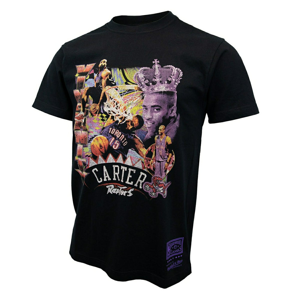 Vince Carter Toronto Raptors Mitchell & Ness Vintage Hype NBA Tee Black - Taass US