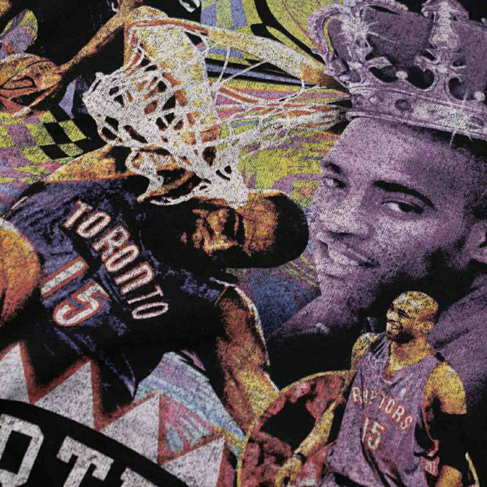 Vince Carter Toronto Raptors Mitchell & Ness Vintage Hype NBA Tee Black - Taass US