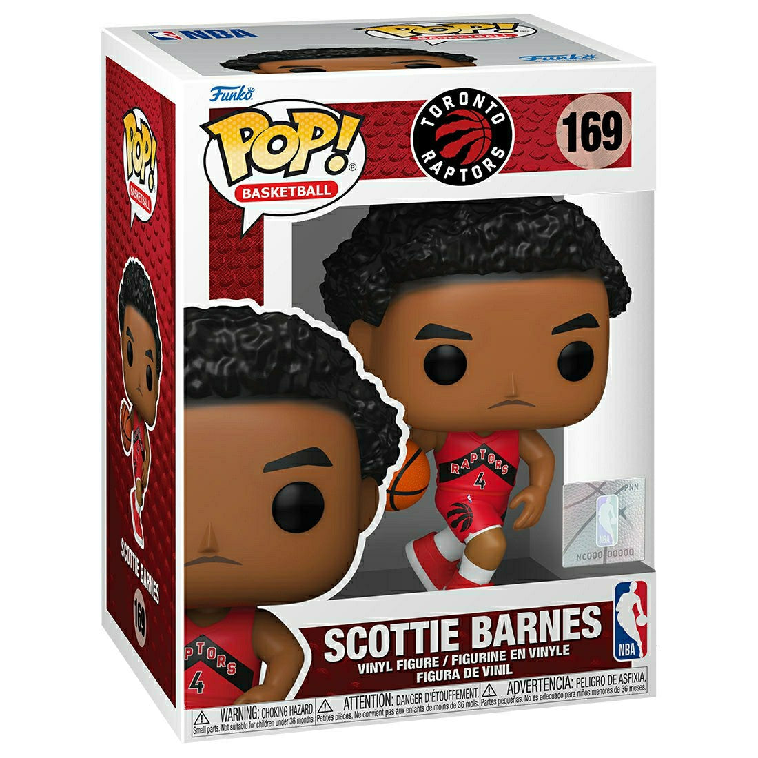 Funko POP! #169 Scottie Barnes Toronto Raptors Vinyl NBA Figure - Taass on sale