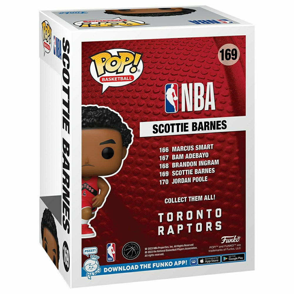 Funko POP! #169 Scottie Barnes Toronto Raptors Vinyl NBA Figure - Taass on sale