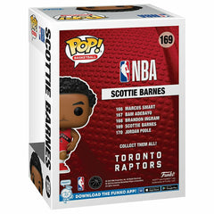 Funko POP! #169 Scottie Barnes Toronto Raptors Vinyl NBA Figure - Taass on sale