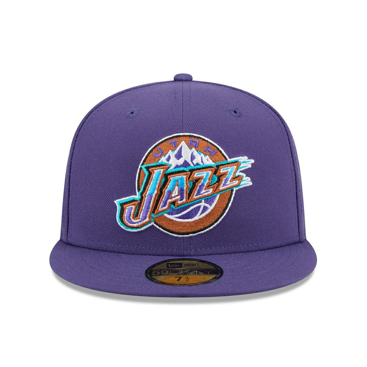 Utah Jazz 1979-1996 Hardwood Classics 59FIFTY Fitted Cap Purple - Taass sale