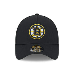 Boston Bruins New Era 9FORTY A-Frame Trucker NHL Cap Black - Taass discount