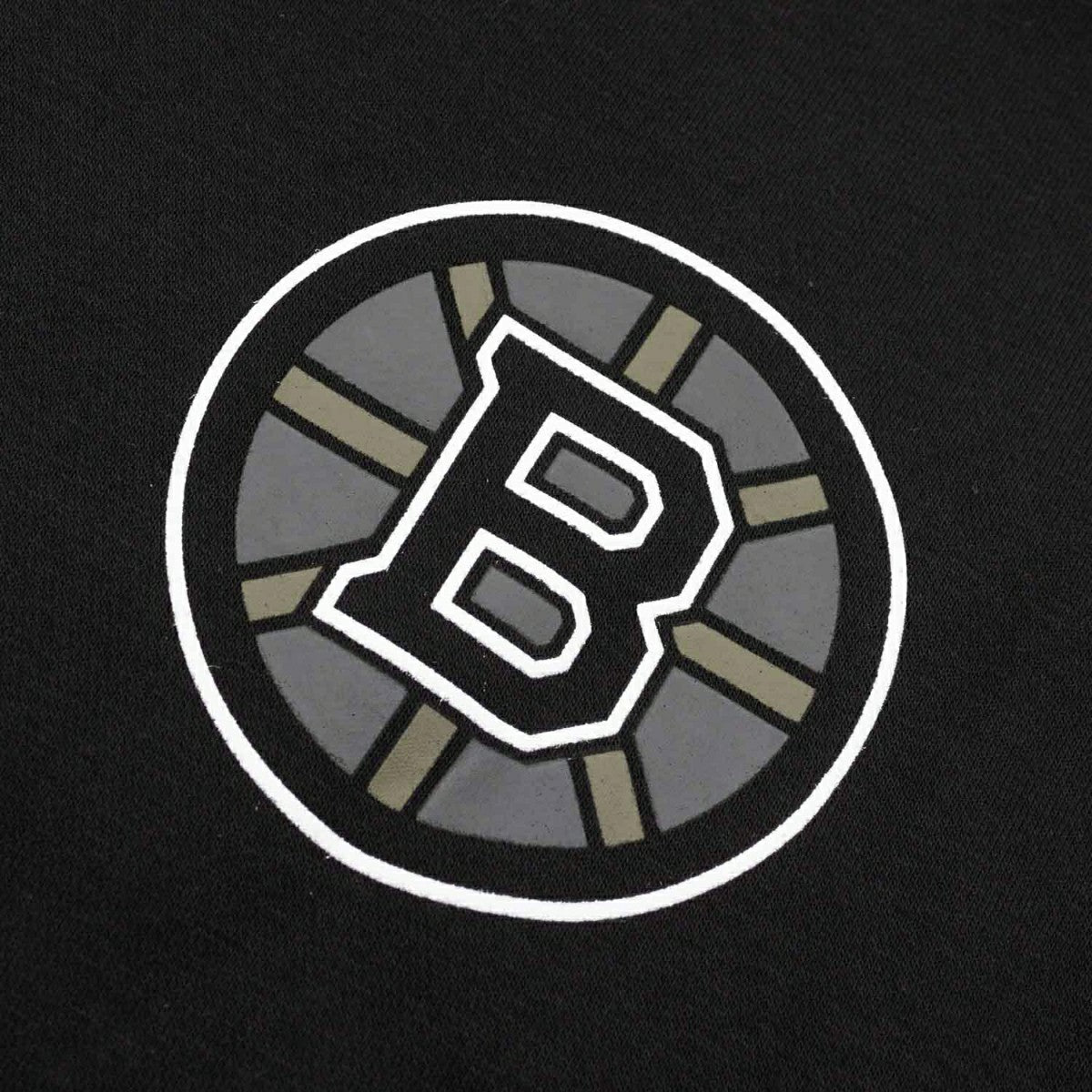Boston Bruins Tonal Backer '47 Burnside NHL Hoodie Black - Taass sale