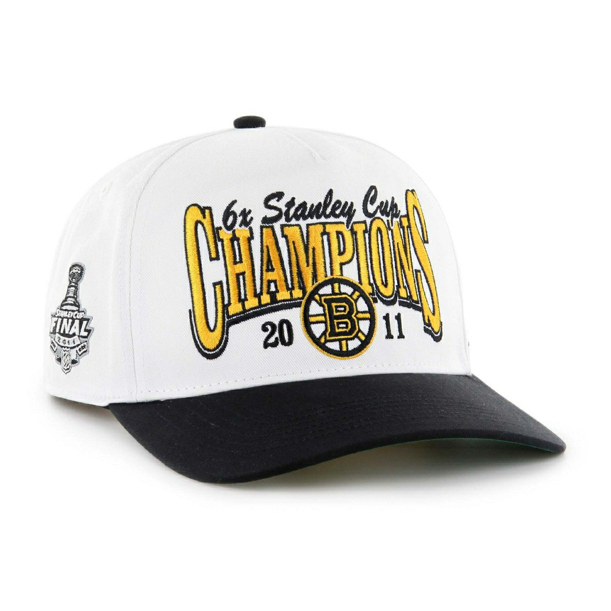 Boston Bruins 2011 Stanley Cup Champions '47 Hitch Adjustable NHL Cap - Taass Online