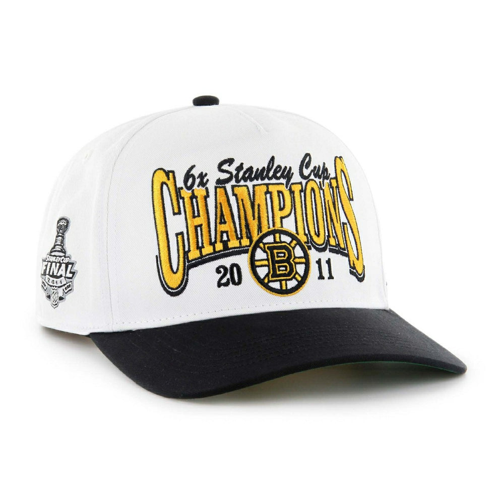 Boston Bruins 2011 Stanley Cup Champions '47 Hitch Adjustable NHL Cap - Taass Online