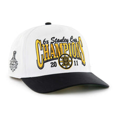 Boston Bruins 2011 Stanley Cup Champions '47 Hitch Adjustable NHL Cap - Taass Online