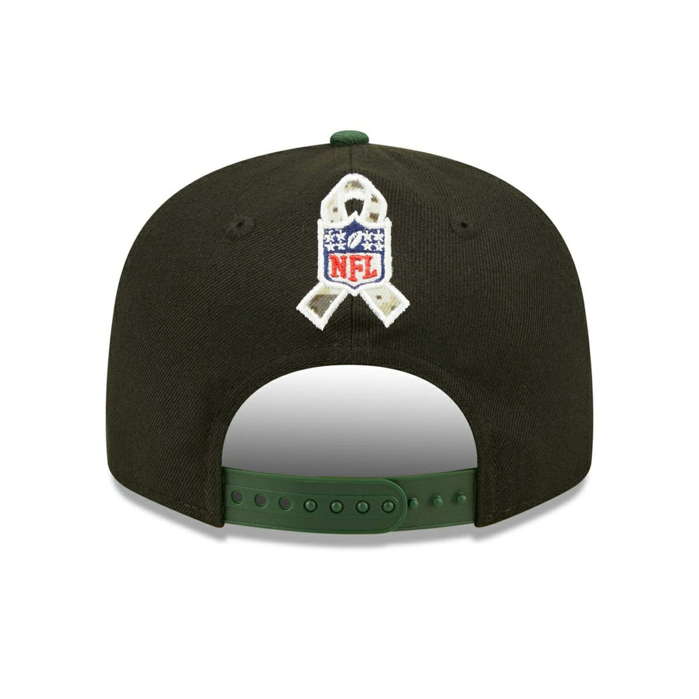 Green Bay Packers 2022 NFL On-Field Salute to Service New Era 9FIFTY Snapback Cap - Taass on sale