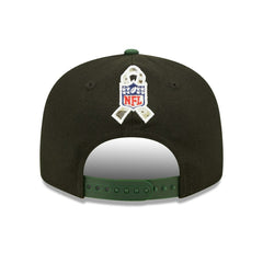 Green Bay Packers 2022 NFL On-Field Salute to Service New Era 9FIFTY Snapback Cap - Taass on sale