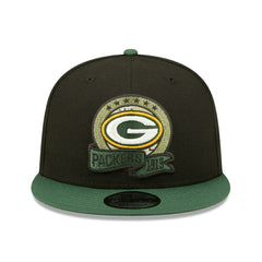 Green Bay Packers 2022 NFL On-Field Salute to Service New Era 9FIFTY Snapback Cap - Taass on sale