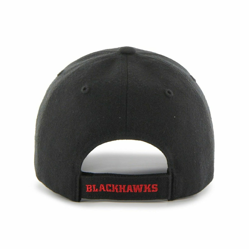 Chicago Blackhawks MVP Adjustable NHL Cap Black - Taass outlet