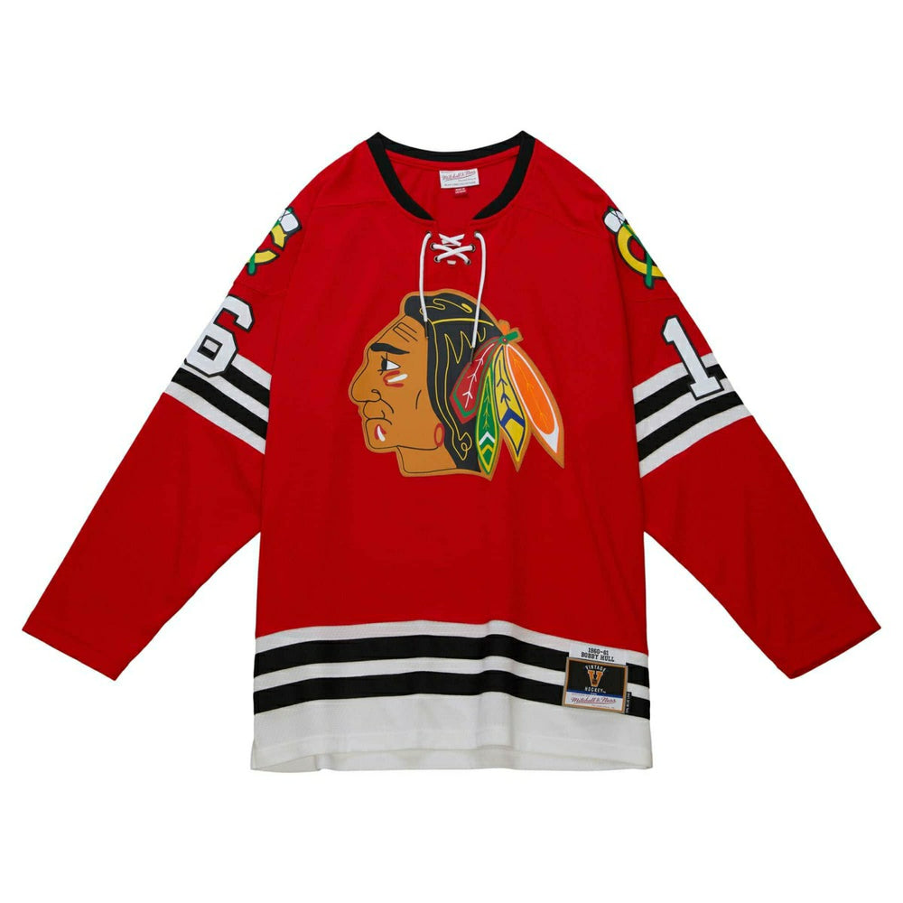 Bobby Hull #16 Chicago Blackhawks 1960-61 Mitchell & Ness NHL Jersey - Taass US