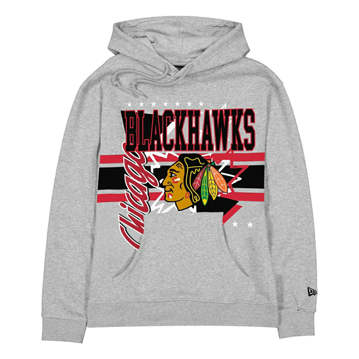 Chicago Blackhawks Sport Classics Oversized NHL Hoodie Gray - Taass sale