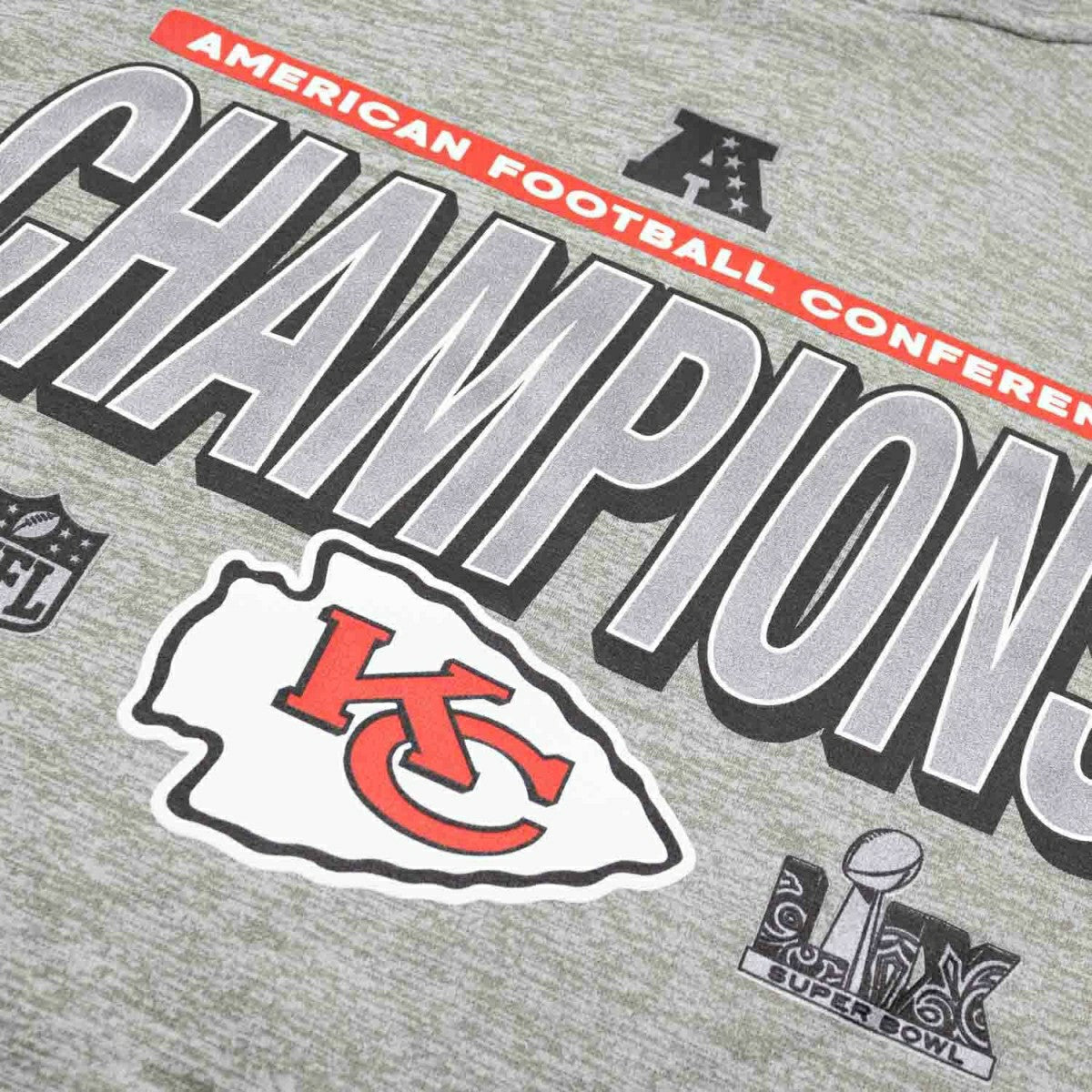 Kansas City Chiefs 2024-25 AFC Champions Locker Room Nike NFL Hoodie - Taass Online