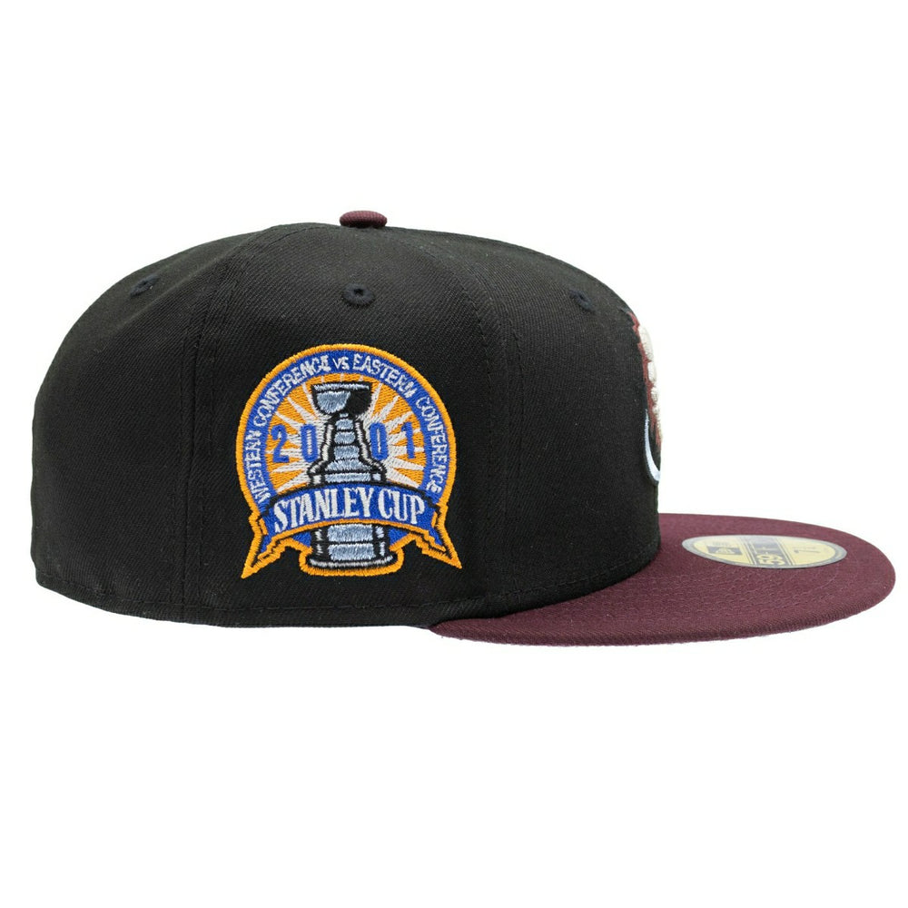 Colorado Avalanche 2001 Stanley Cup Bigfoot Logo 59FIFTY Fitted NHL Cap - Taass outlet