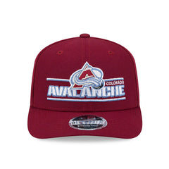 Colorado Avalanche NHL Stated 9SEVENTY Stretch-Snap Cap Burgundy - Taass US