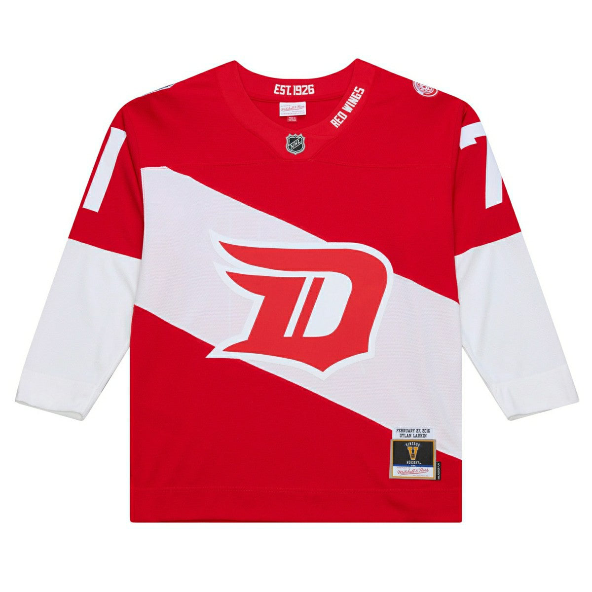 Dylan Larkin #71 Detroit Red Wings 2016 Stadium Series Premium Power Play NHL Jersey Red - Taass Online