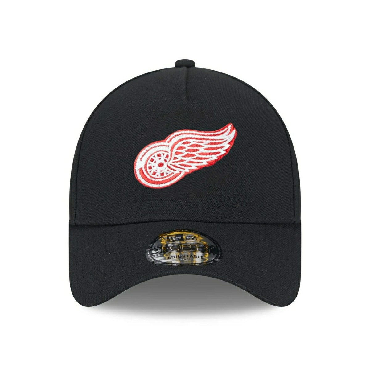 Detroit Red Wings New Era 9FORTY A-Frame Trucker NHL Cap Black - Taass US