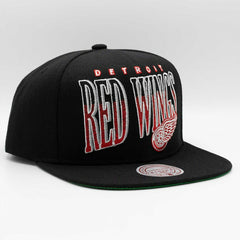 Detroit Red Wings Line Works Mitchell & Ness Original Fit Snapback NHL Cap - Taass for sale