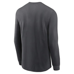 Miami Dolphins NFL All Out Nike Cotton Long Sleeve Anthracite - Taass Online