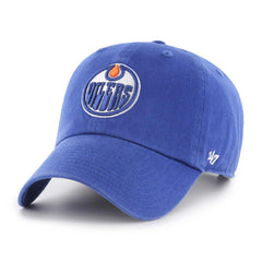 Edmonton Oilers '47 Clean Up Adjustable NHL Cap Blue - Taass discount