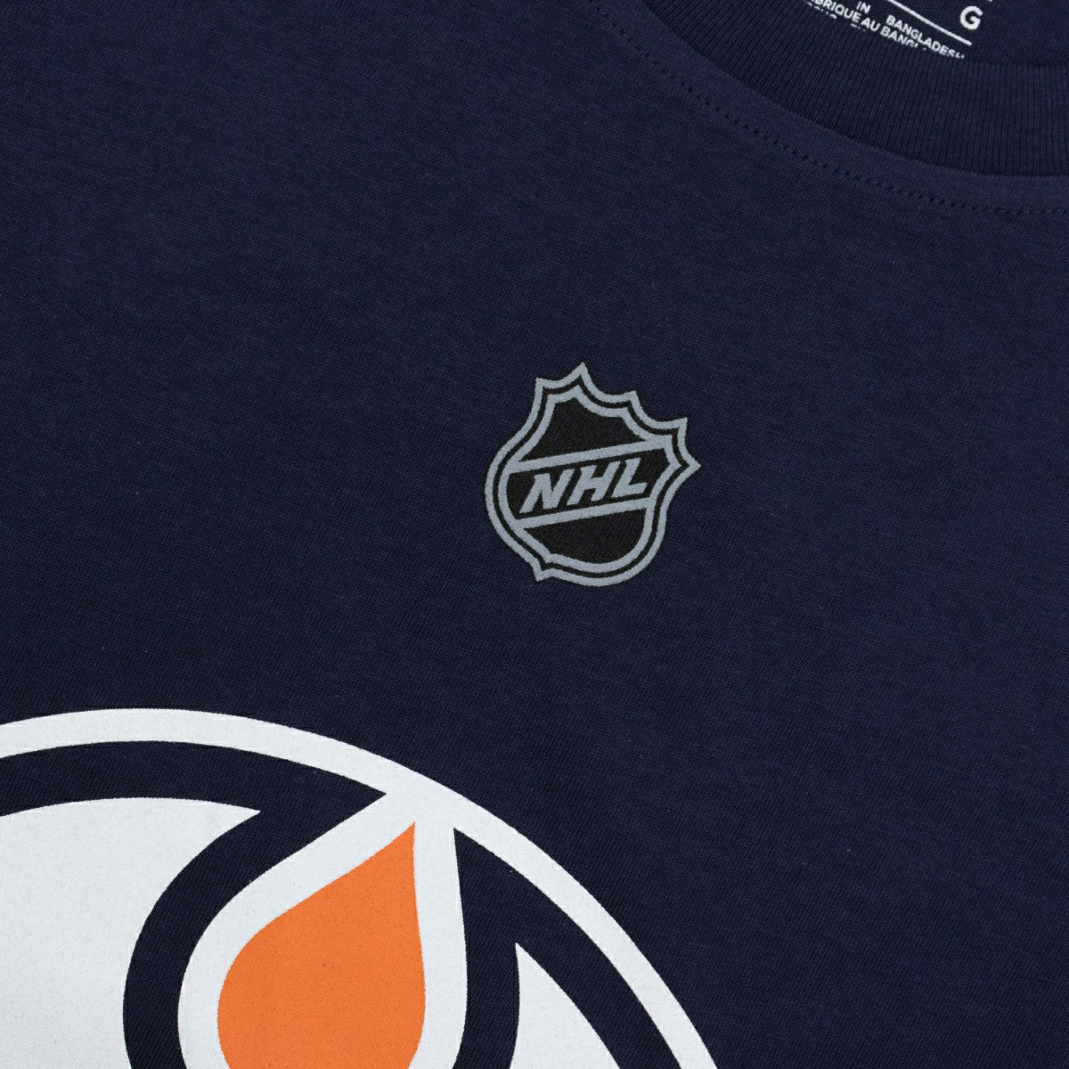 Leon Draisaitl #29 Edmonton Oilers Iconic Player NHL T-Shirt Navy - Taass sale
