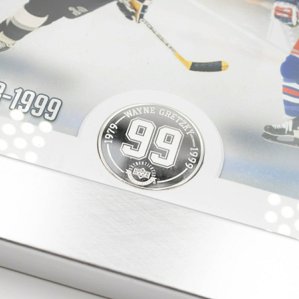 Wayne Gretzky The Great One Panorama Silver Coin Framed NHL Photo - Taass for sale