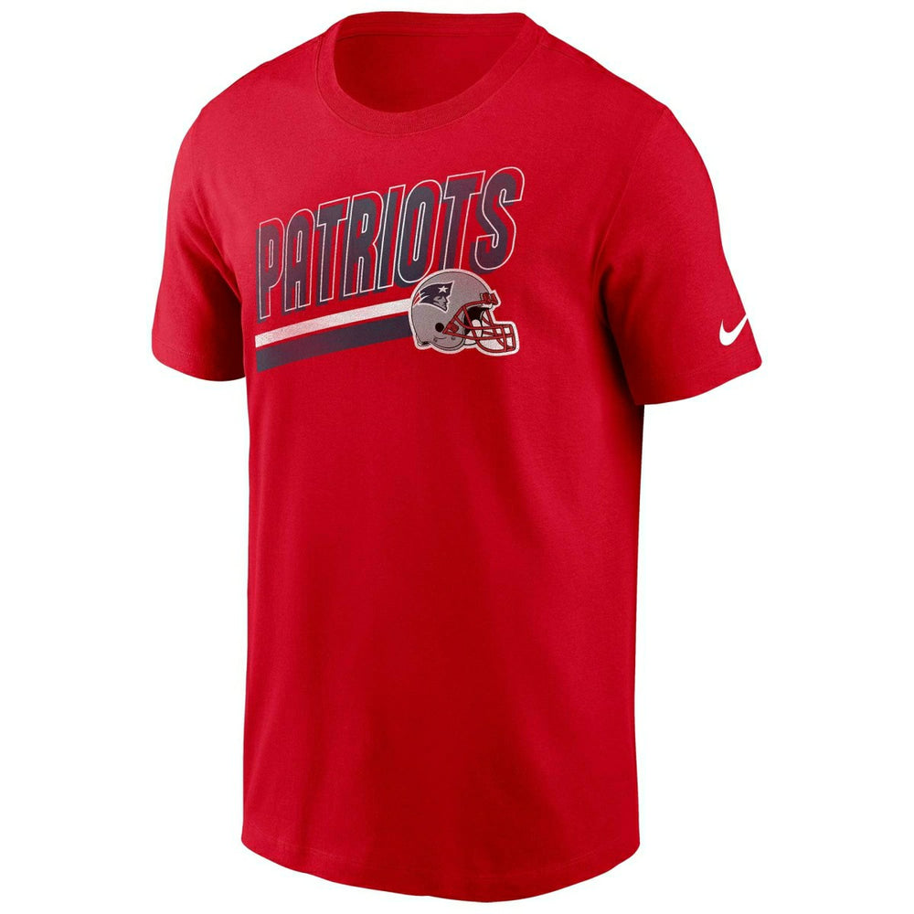 New England Patriots Blitz Nike Essential NFL T-Shirt Red - Taass Online