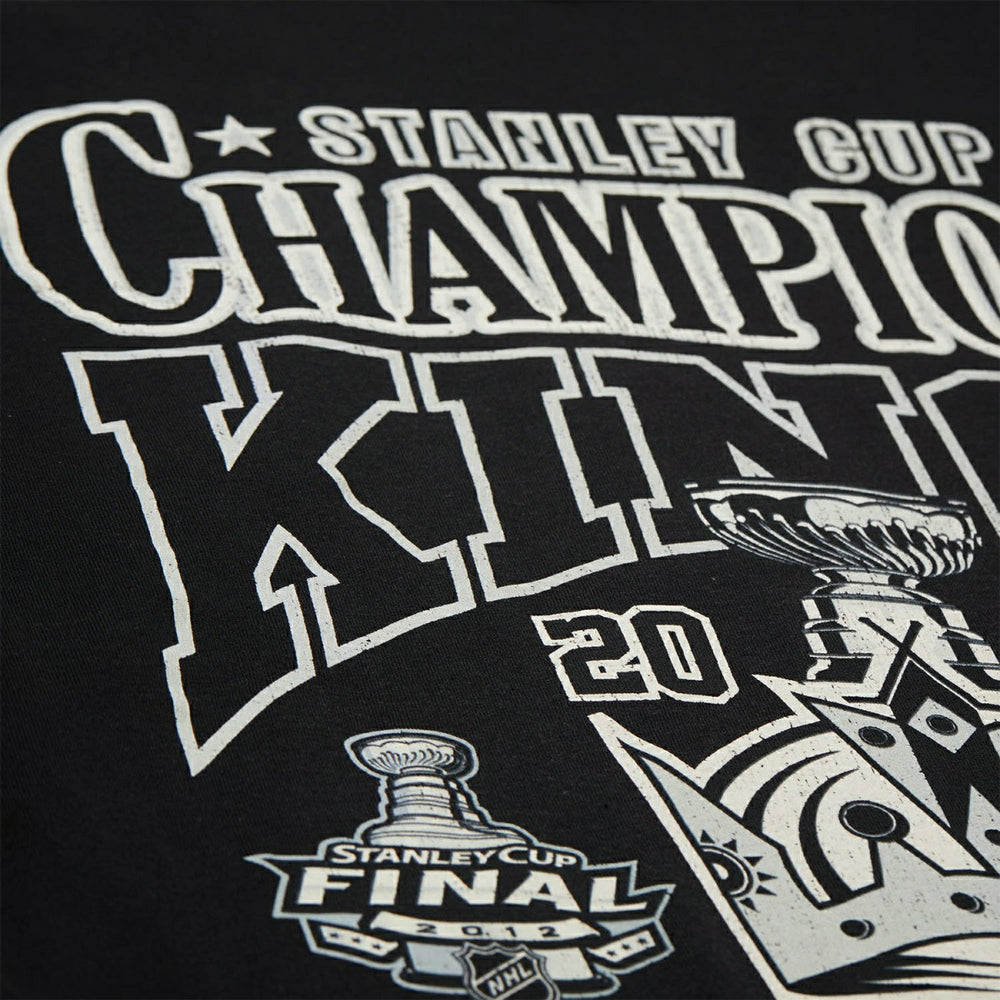Los Angeles Kings Mitchell & Ness Big Champ NHL T-Shirt Black - Taass US