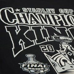 Los Angeles Kings Mitchell & Ness Big Champ NHL T-Shirt Black - Taass US
