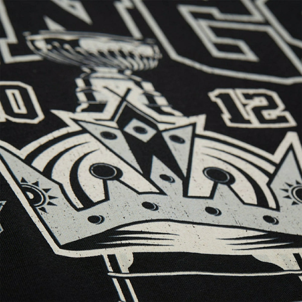 Los Angeles Kings Mitchell & Ness Big Champ NHL T-Shirt Black - Taass US