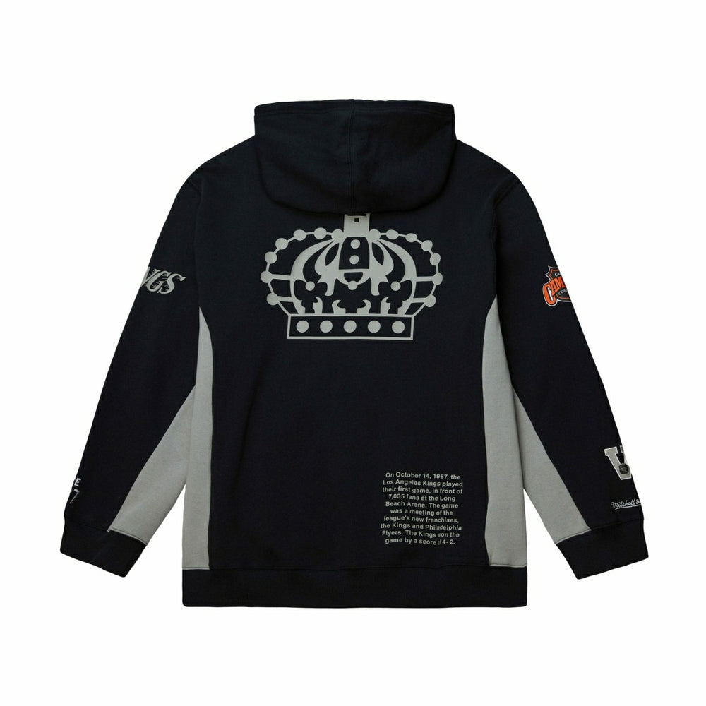 Los Angeles Kings Mitchell & Ness Team Origins NHL Hoodie Black - Taass on sale