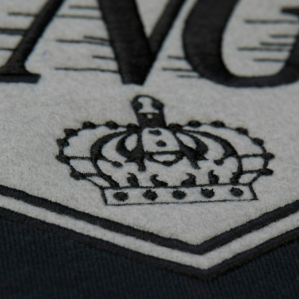 Los Angeles Kings Mitchell & Ness Team Origins NHL Hoodie Black - Taass on sale