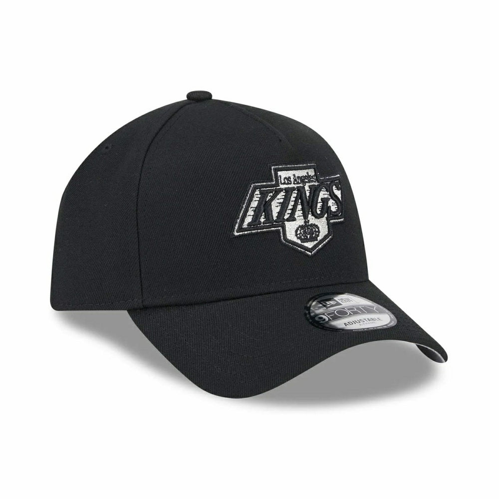 Los Angeles Kings New Era 9FORTY A-Frame Trucker NHL Cap Black - Taass sale