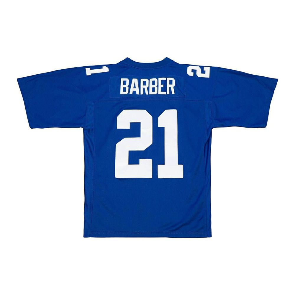 Tiki Barber #21 New York Giants 2005 Mitchell & Ness Legacy NFL Jersey Blue - Taass outlet