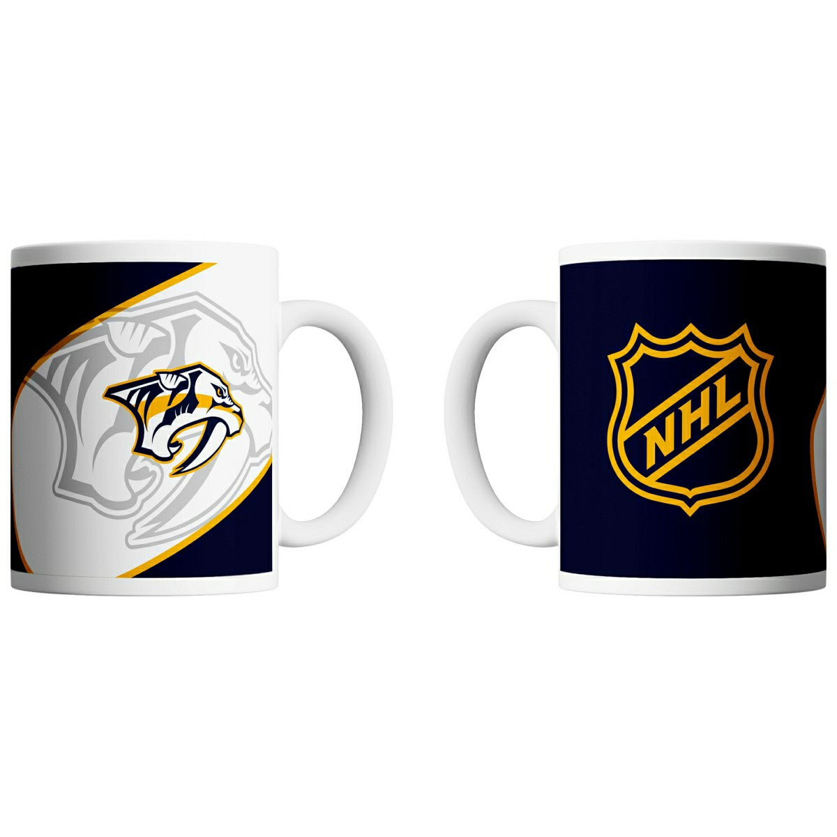 Nashville Predators Shadow Logo & Shield NHL Mug (330 ml) - Taass for sale