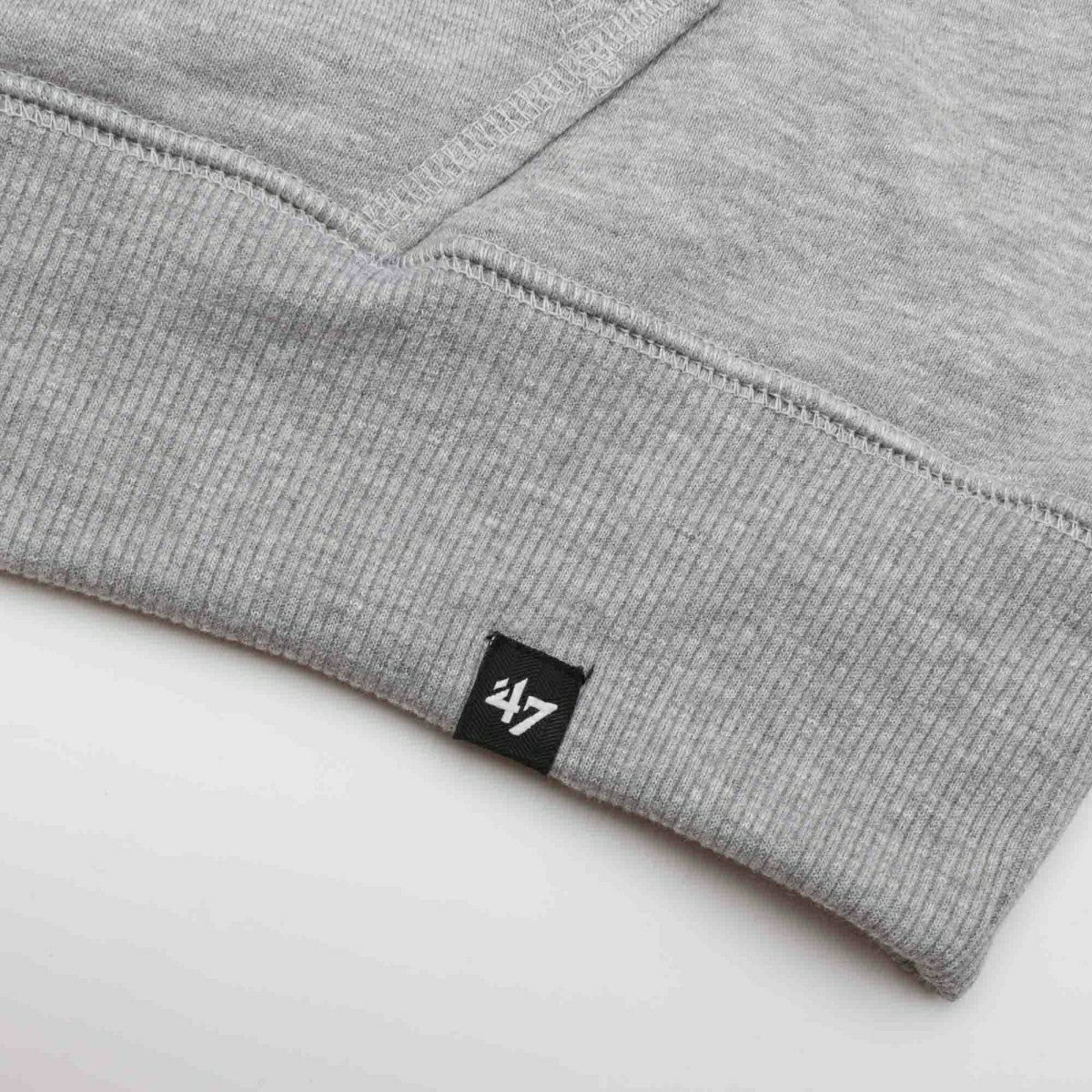 Nashville Predators Stripe Sleeve '47 Double Block NHL Hoodie Grey - Taass on sale