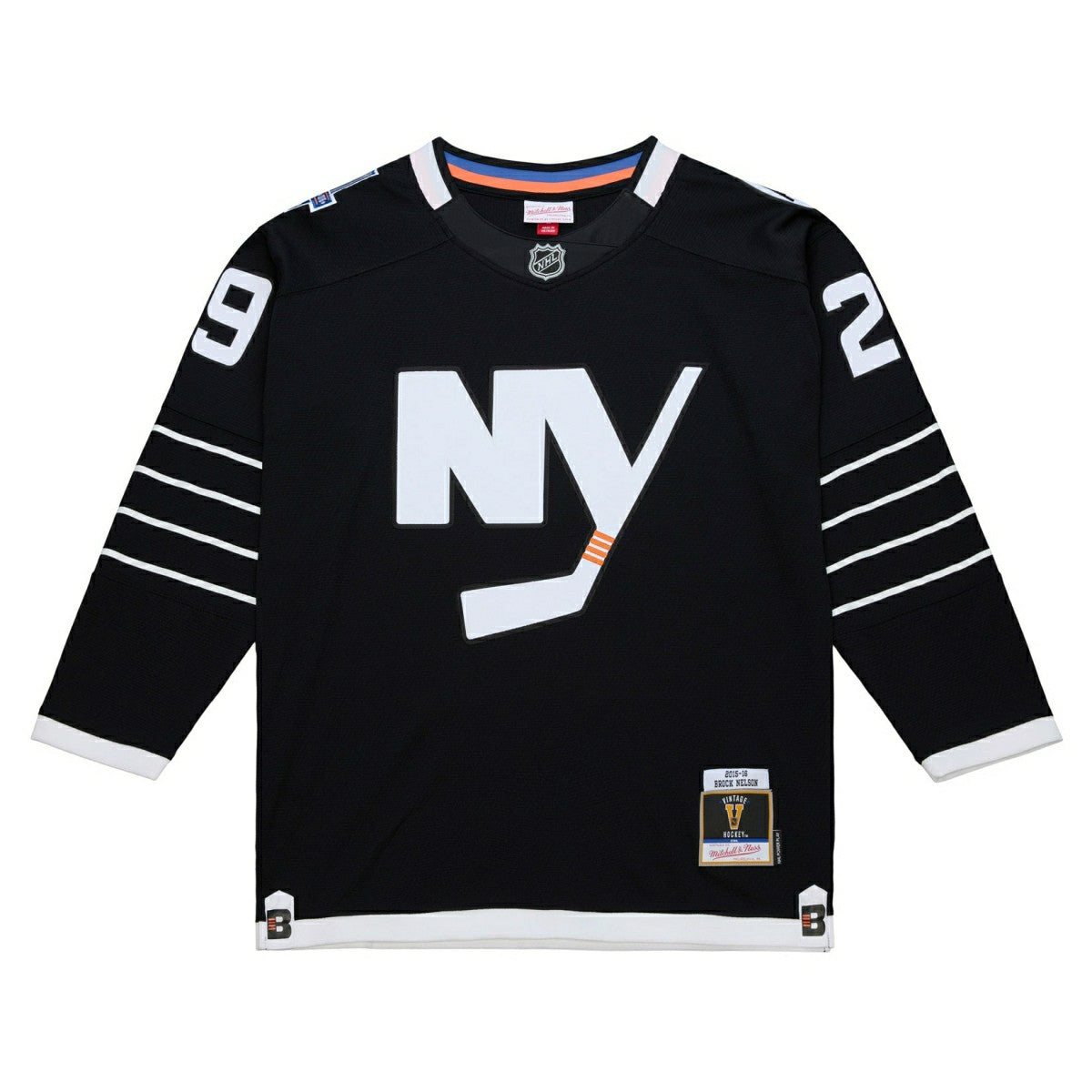 Brock Nelson #29 New York Islanders 2015-16 Premium Power Play NHL Jersey Black - Taass Online