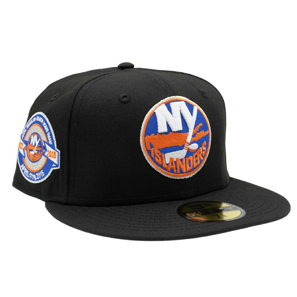 New York Islanders Final Home Game 59FIFTY Fitted NHL Cap Black - Taass outlet