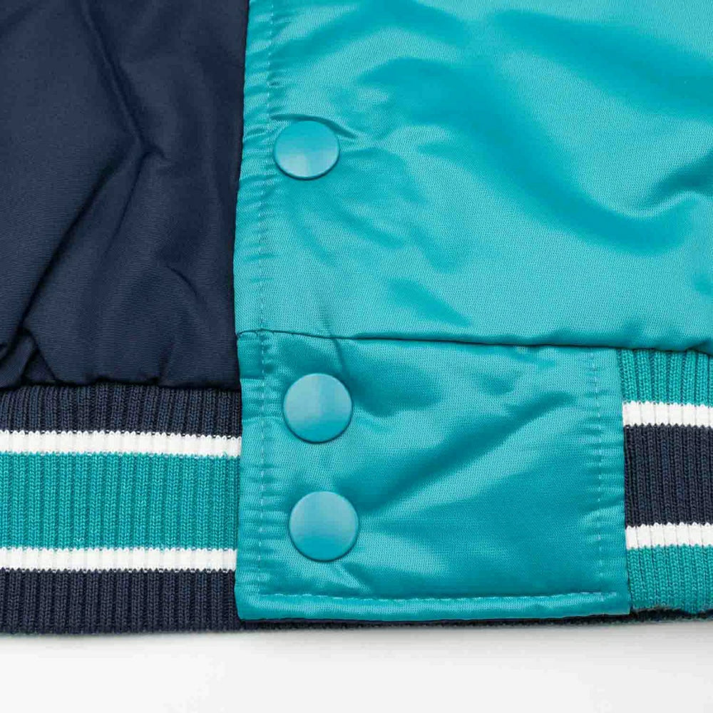 New York Islanders Closer Reversible NHL Varsity Jacket Blue/Teal - Taass Online