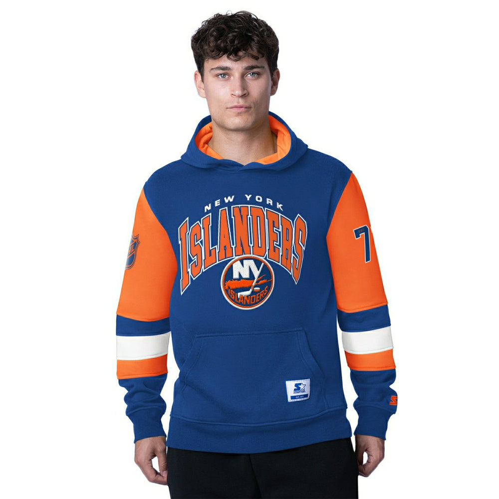 New York Islanders Starter End Zone NHL Hoodie - Taass outlet