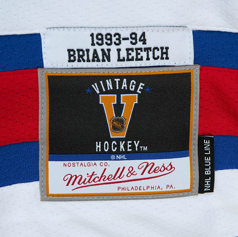 Brian Leetch #2 New York Rangers 1993-94 Mitchell & Ness NHL Jersey Blue - Taass for sale