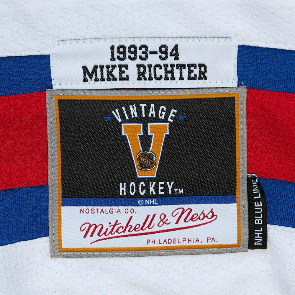 Mike Richter #35 New York Rangers 1993-94 Mitchell & Ness NHL Jersey - Taass Online