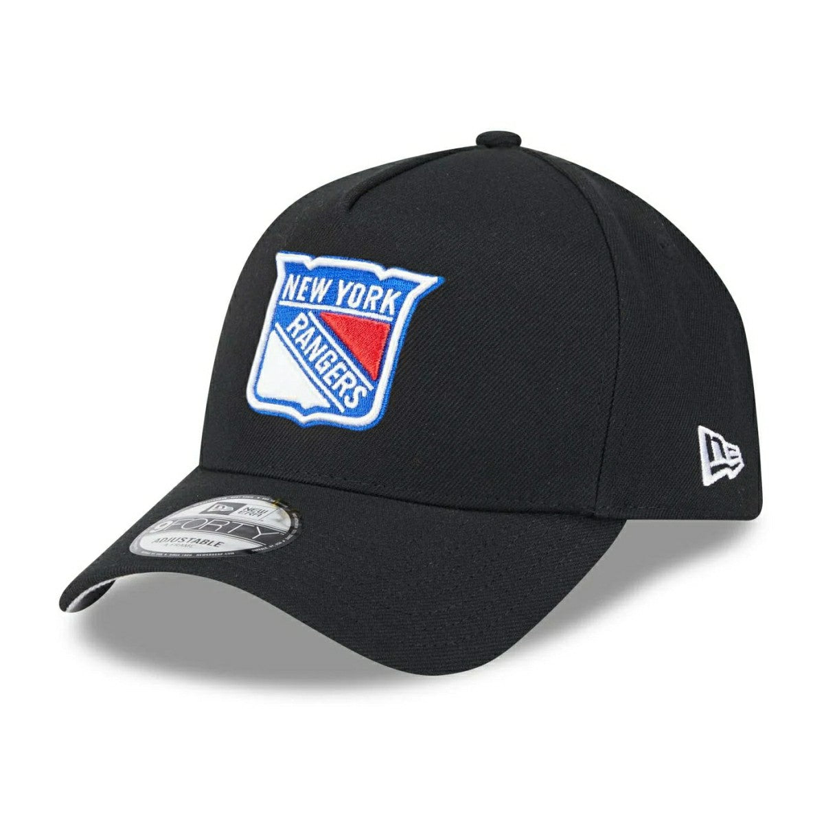 New York Rangers New Era 9FORTY A-Frame Trucker NHL Cap Black - Taass Online