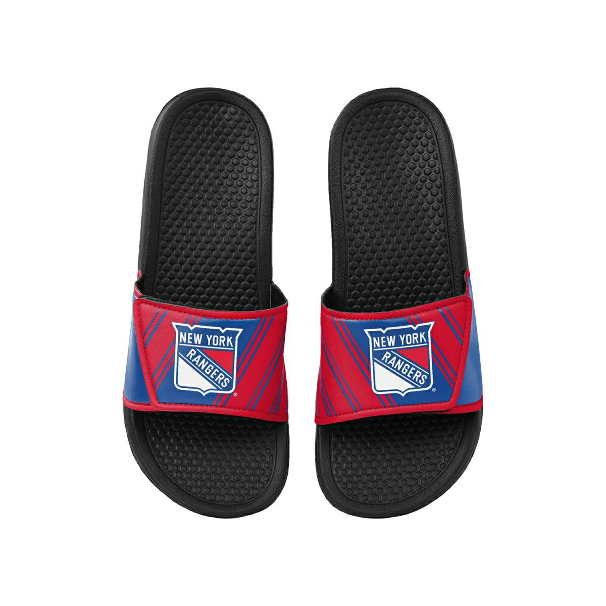 New York Rangers Legacy Velcro NHL Sport Slides - Taass sale