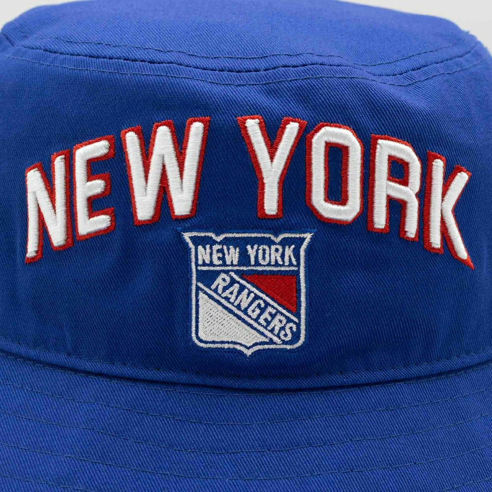 New York Rangers Starter Slapshot NHL Bucket Hat Blue - Taass sale